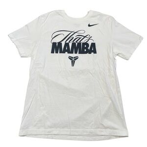 SS24 Nike That’s Mamba (Kobe Bryant) Size L White Tee (Retail $40)